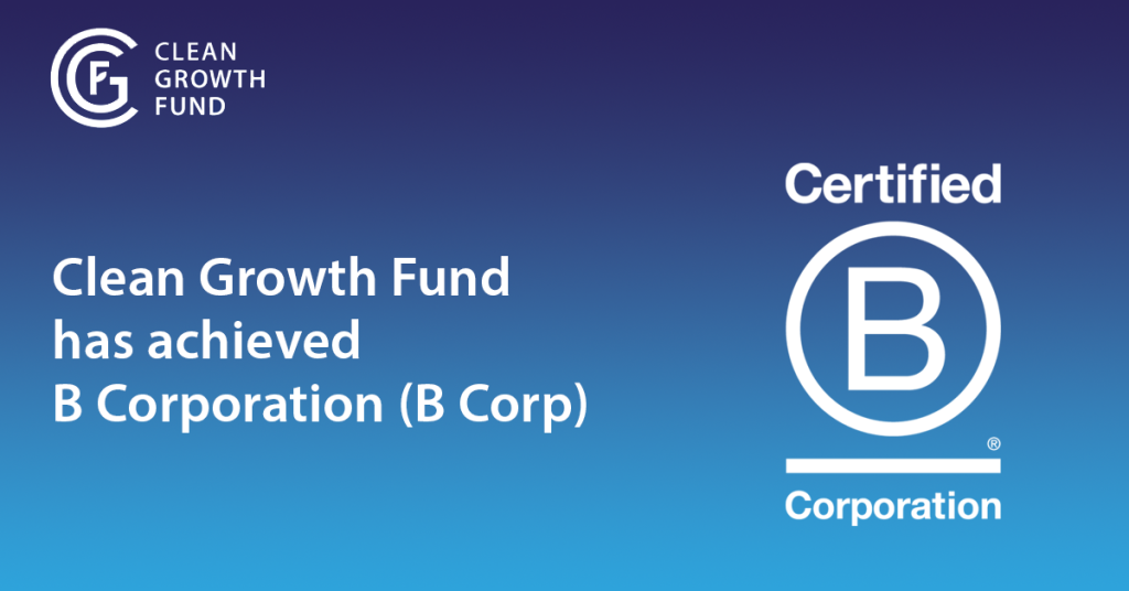 CGF achieves certified B Corporation (B Corp) status